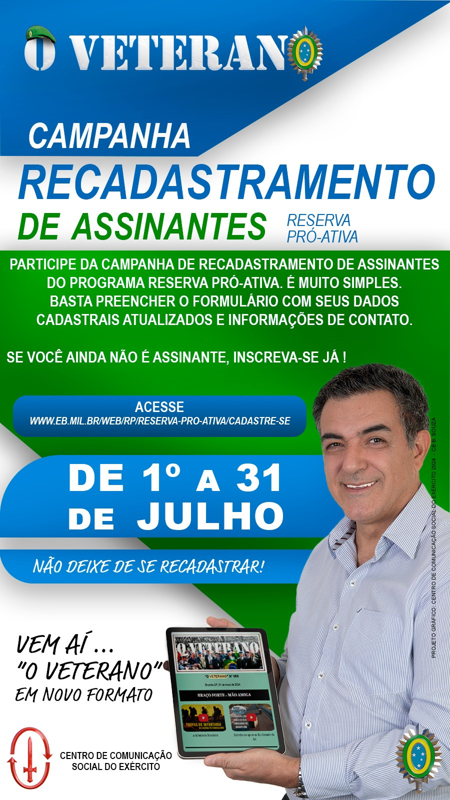  Campanha de Recadastramento Reserva Pró-Ativa